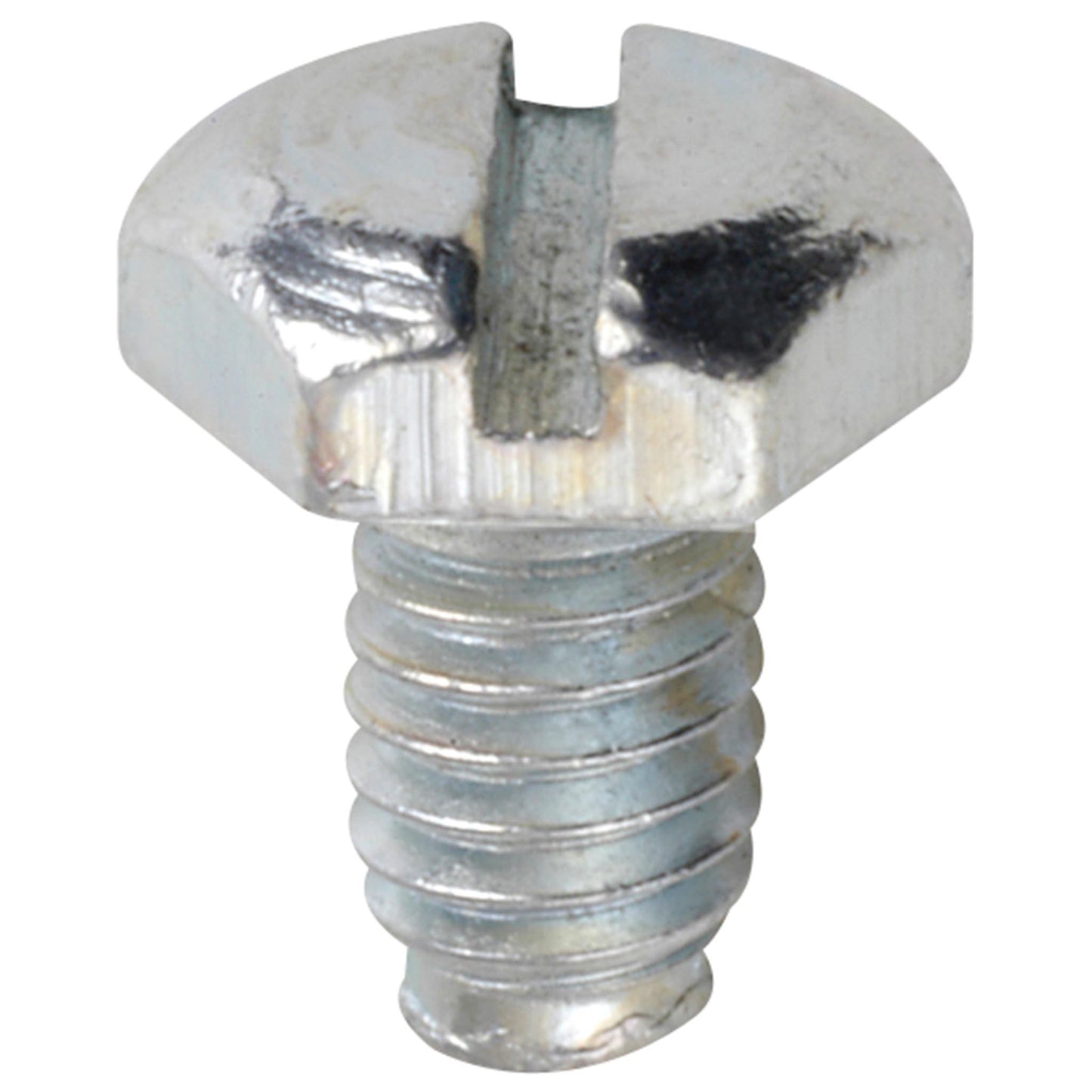 Sechskantschrauben mit Schlitz M 4 x 6 mm Stahl verzinkt