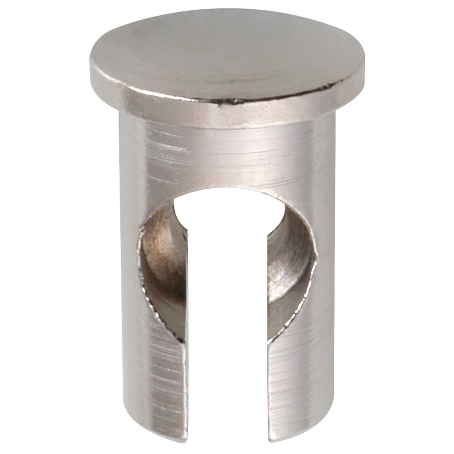 Fix Nippel FN 3060 Aufnahme 10 / 8 x 14,5 Bohr.-Ø 4 Messing vernickelt