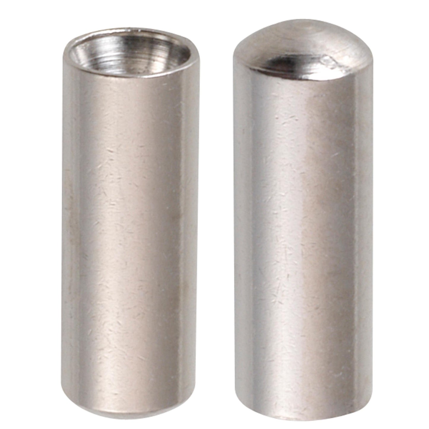 Fix Nippel FN 4051 Endhülse 3,0 x 12 / Loch.-Ø 1,9 Messing vernickelt