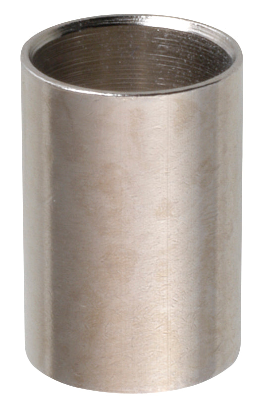 Hülse 4,9 x 8,5 Messing vernickelt