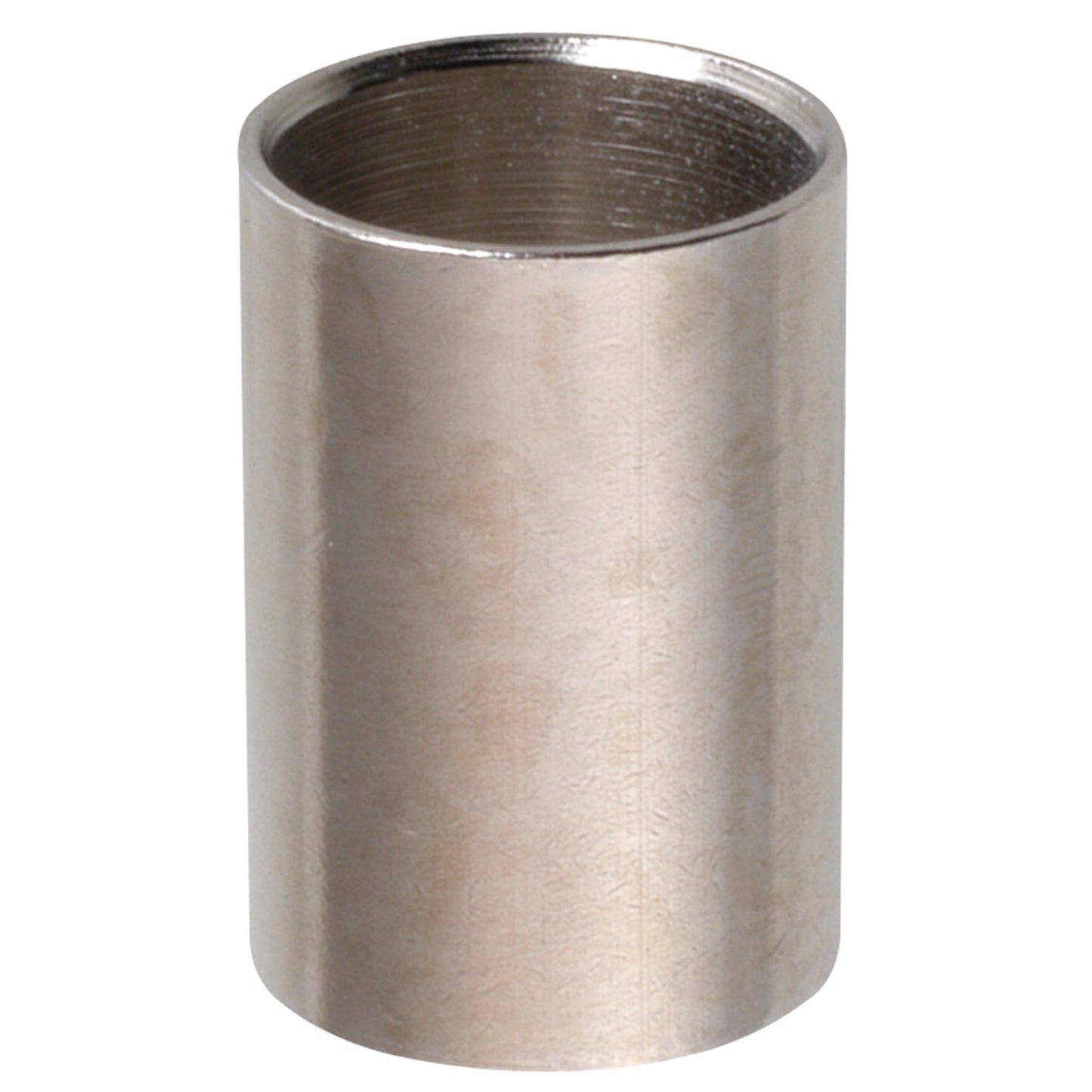 Fix Nippel FN 4085 Abschlusshülse 7,4 / 6,4 x 12 Messing vernickelt Bohr- Ø 3,0 mm