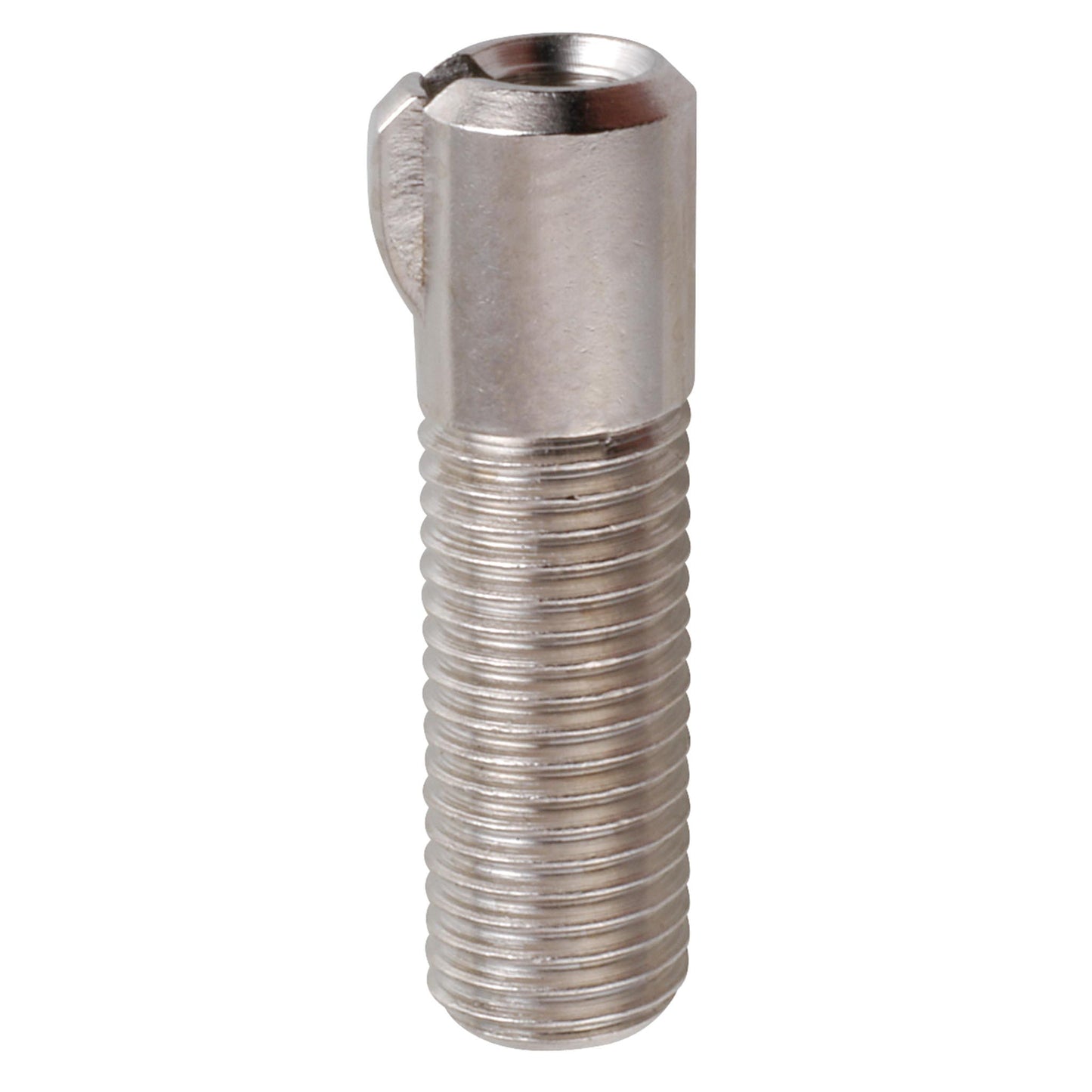 Fix Nippel FN 4213 Stellschraube mit Nase M 6 x 0,75 x 35/24 Messing vernickelt