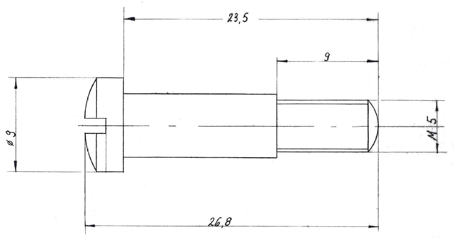 Fix Nippel FN 4520 Hebelschraube M 5 x 23,5 Stahl verzinkt