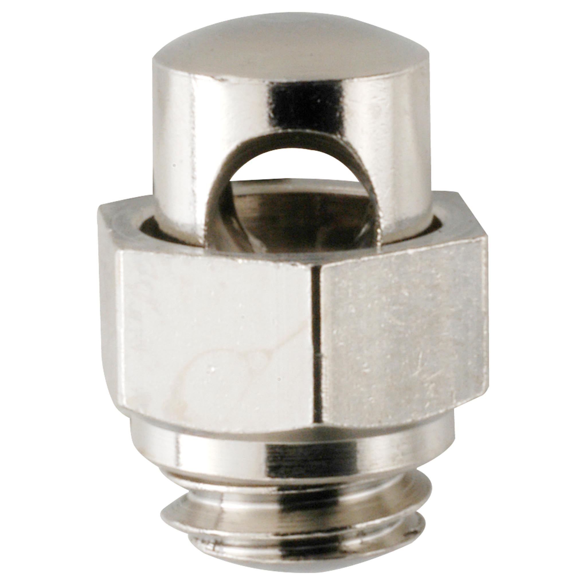 Bolzen für PVC Schutzbleche Messing vernickelt Fix Nippel