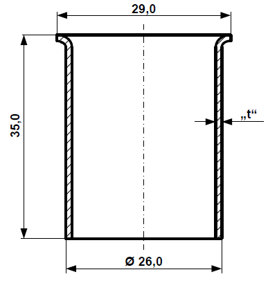Fix Nippel FN 7346 Sattelstützbeilagen 35 x 1,0 Stahl verzinkt
