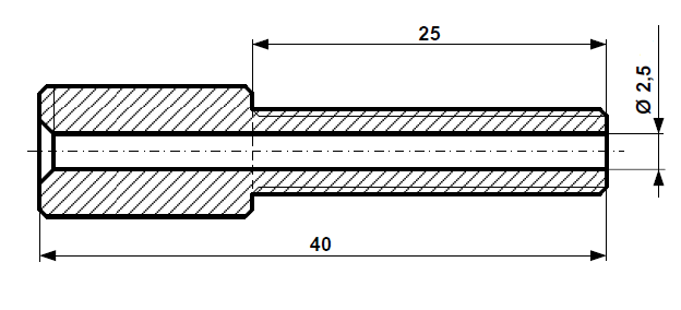 Fix Nippel FN 8141 6-Kt Stellschraube M 6 x 0,75 x 40/25 Stahl verzinkt