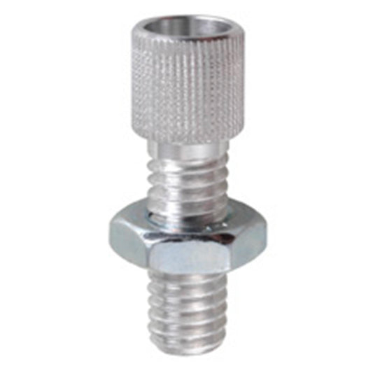 Fix Nippel FN 8525 Rändelstellschraube M 6 x 23,5/16 Aluminium mit Mutter