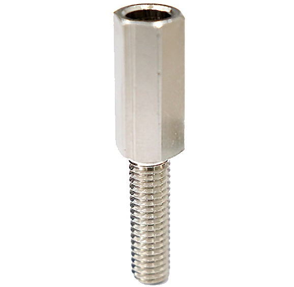 Fix Nippel FN 4276 6-Kt Stellschraube M 6 x 41/20 Messing vernickelt