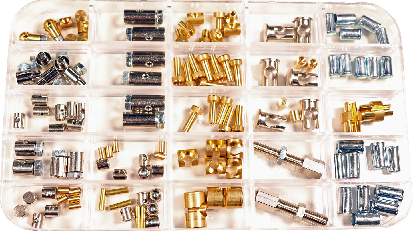 Fix Nippel FN 4710 Fahrrad- + Moped - Sortiment 122 tlg.