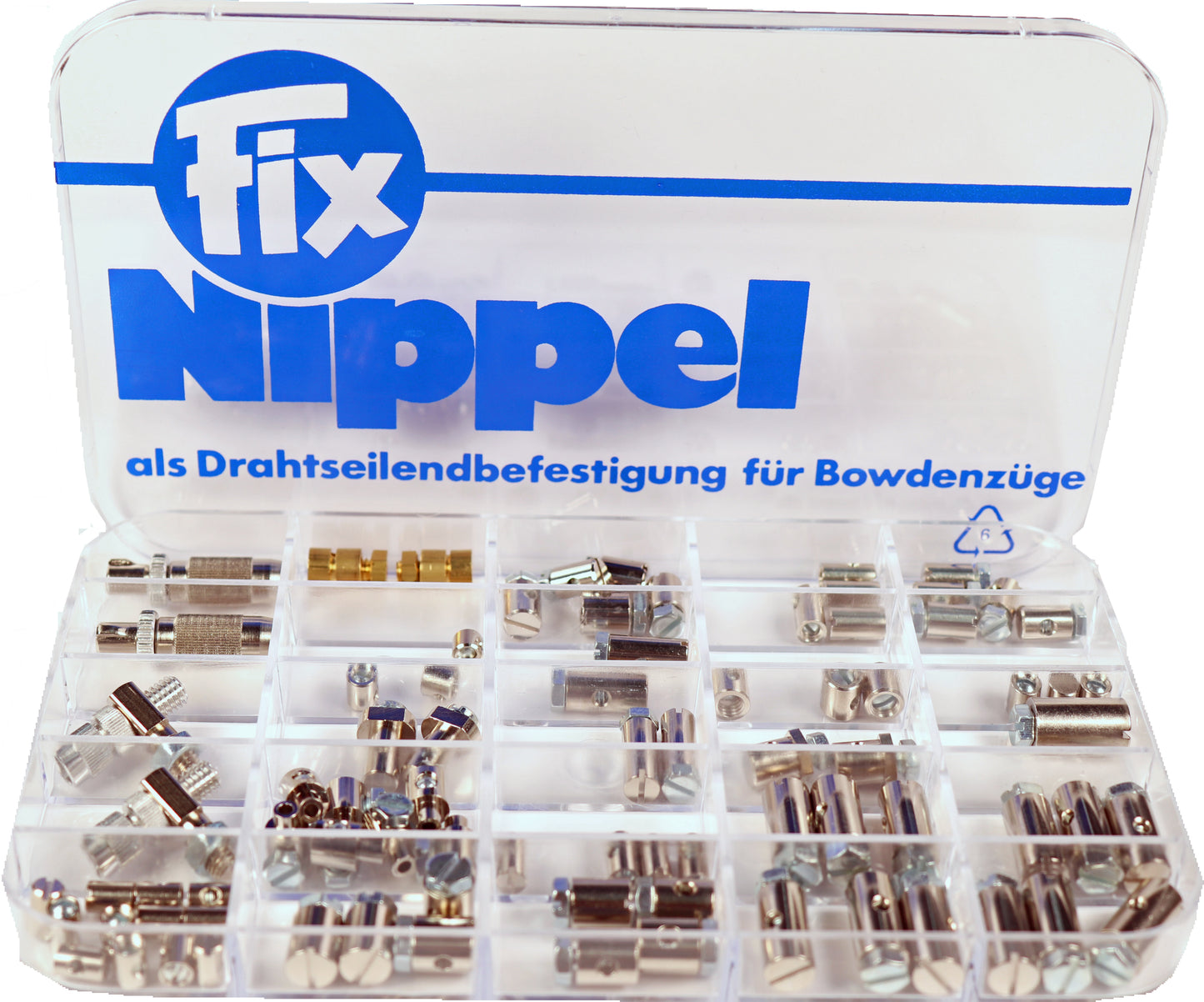 Fix Nippel FN 4725 Schraubnippel-Sortiment 81 Stück