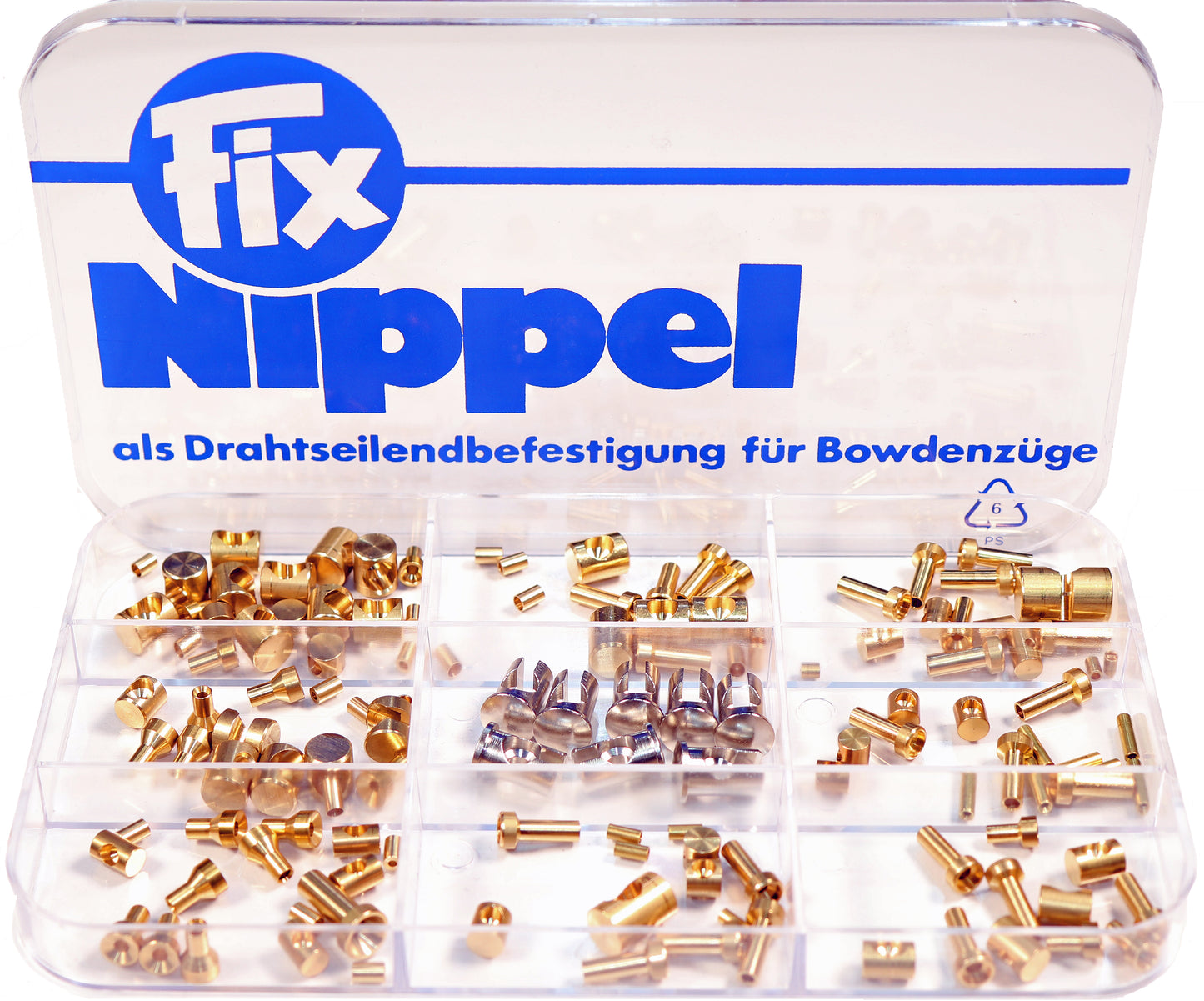 Fix Nippel FN 4730 Lötnippel-Sortiment, Inhalt 133 Stück