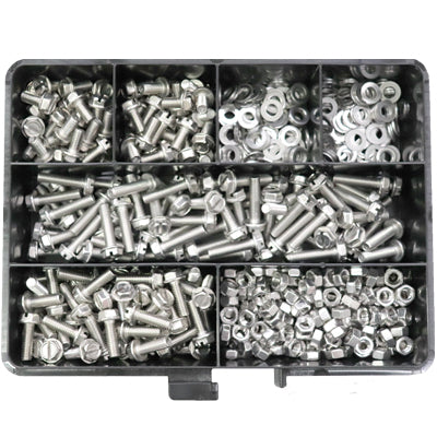 Fix Nippel FN 5802 Sortiment Schrauben M 5 630 tlg. Edelstahl A2