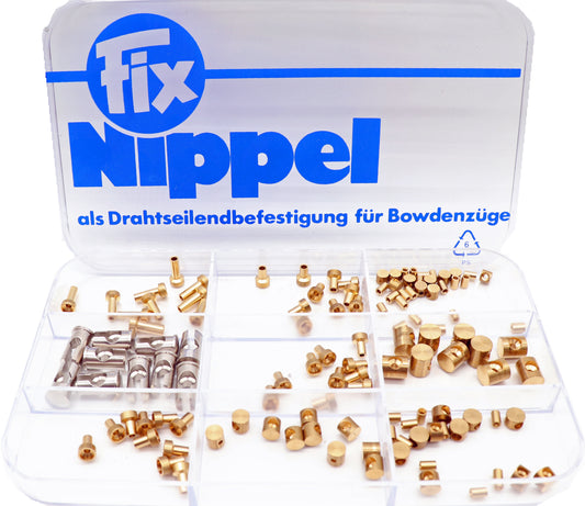 Fix Nippel FN 4785 Lötnippel - Sortiment / Inhalt 120 Teile