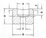 Lötnippel Messing 5,5 x   3      Bohr- Ø 1,7